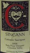 西尼恩寶貝普科斯園赤霞珠干紅葡萄酒(Sineann Baby Poux Vineyard Cabernet Sauvignon, Columbia Valley, USA)