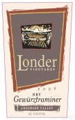 倫德爾酒莊瓊瑤漿干白葡萄酒(Londer Vineyards Dry Gewurztraminer, Anderson Valley, USA)