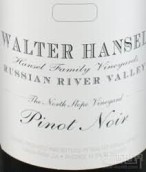 沃爾特北坡黑皮諾干紅葡萄酒(Walter Hansel The North Slope Pinot Noir, Russian River Valley, USA)