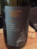 布魯索姆路赤霞珠干紅葡萄酒（納帕谷）(Bluxome Street Cabernet Sauvignon, Napa Valley, USA)