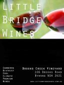 小橋酒莊西拉-赤霞珠-桑嬌維塞混釀干紅葡萄酒(Little Bridge Wines Shiraz - Cabernet Sauvignon - Sangiovese, Canberra, Australia)