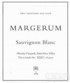 瑪歌如西風(fēng)園長相思干白葡萄酒(Margerum Westerly Vineyard Sauvignon Blanc, Santa Ynez Valley, USA)