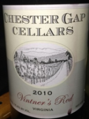 切斯特溝葡萄酒商混釀紅葡萄酒(Chester Gap Cellars Vintner's Red, Virginia, USA)