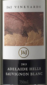 雙J長相思白葡萄酒(J & J Vineyards Sauvignon Blanc, Adelaide Hill, Australia)