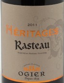 奥杰庄园传承红葡萄酒(Ogier Heritages, Rasteau, France)