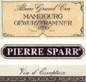 Pierre Sparr Gewurztraminer Mambourg, Alsace Grand Cru, France