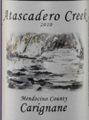 阿塔斯卡德羅溪佳麗釀干紅葡萄酒(Atascadero Creek Carignane, Mendocino County, USA)