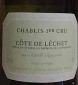 拉夏布利尼里奇園（夏布利一級園）白葡萄酒(La Chablisienne Cote de Lechet, Chablis 1er Cru, France)