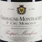 葩美酒莊墨璣（夏山-蒙哈榭一級(jí)園）白葡萄酒(Prosper Maufoux Morgeot, Chassagne-Montrachet 1er Cru, France)