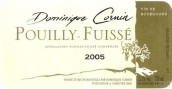 Domaine Dominique Cornin Pouilly-Fuisse, Maconnais, France