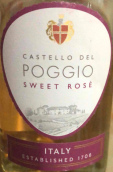 波西歐酒莊甜型桃紅葡萄酒(Castello Del Poggio Sweet Rose,  Italy)