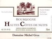 米歇爾格奧斯上夜丘干紅葡萄酒(Domaine Michel Gros Hautes Cotes de Nuits, Burgundy, France)