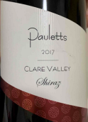 波萊特酒莊設(shè)拉子紅葡萄酒(Pauletts Shiraz, Clare Valley, Australia)