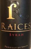 瑞西斯酒莊西拉紅葡萄酒(Raices Syrah, Valdepenas, Spain)