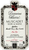 巴爾莊園酒泥陳釀白葡萄酒(Domaines Barre Muscadet de Sevre et Maine Sur Lie, Nantais, France)