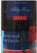 萊克伍德艾比桃紅葡萄酒(Lakewood Vineyards Abby Rose, Finger Lakes, USA)