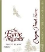 艾瑞白皮諾干白葡萄酒(The Eyrie Vineyards Pinot Blanc, Dundee Hills, USA)