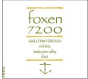 福克森吉爾莫格羅索干紅葡萄酒(Foxen Guillermo Grosso, Santa Maria Valley, USA)