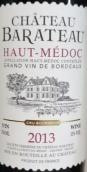 巴亞圖酒莊紅葡萄酒(Chateau Barateau, Haut-Medoc, France)