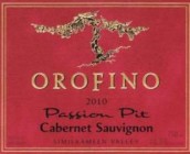 奧羅菲諾激情谷赤霞珠干紅葡萄酒(Orofino Vineyards Passion Pit Cabernet Sauvignon, Similkameen Valley, Canada)