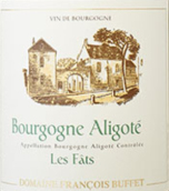 弗朗索瓦·比費阿里高特干白葡萄酒(Domaine Francois Buffet Bourgogne Aligote, Burgundy, France)