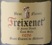 菲斯奈特酒莊薩拉自然干型年份卡瓦起泡酒(Freixenet Casa Sala Brut Nature Vintage Cava, Catalunya, Spain)