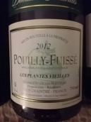 馬蒂亞老藤干白葡萄酒(Domaine Mathias Les Plantes Vieilles, Pouilly-Fuisse, France)