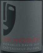 大衛酒莊面具系列紅葡萄酒(Vignobles David Les Masques, Chateauneuf-du-Pape, France)