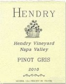 Hendry 'Hendry Vineyard' Pinot Gris, Napa Valley, USA