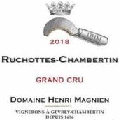 馬尼安父子酒莊（盧索-香貝丹特級(jí)園）紅葡萄酒(Henri Magnien Ruchottes-Chambertin Grand Cru, Cote de Nuits, France)