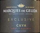 埃爾切普酒莊吉利達(dá)獨家珍藏極干型卡瓦起泡酒(El Cep Marques de Gelida Exclusive Reserva Brut Cava, Catalonia, Spain)