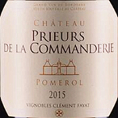 康曼德里莊園紅葡萄酒(Chateau Prieurs de la Commanderie, Pomerol, France)
