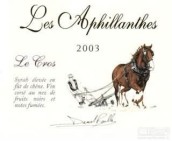 阿菲蘭塞斯酒莊克羅斯干紅葡萄酒(Domaine Les Aphillanthes Le Cros, Cotes du Rhone Villages, France)