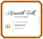 肯尼斯沃爾克納達爾園內(nèi)格瑞特干紅葡萄酒(Kenneth Volk Calleri Vineyard Negrette, San Benito, USA)