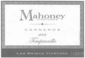 馬哈尼拉斯布利薩斯丹魄干紅葡萄酒(Mahoney Vineyards Las Brisas Vineyard Tempranillo, Carneros, USA)