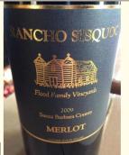 蘭徹付露德家族園梅洛干紅葡萄酒(Rancho Sisquoc Flood Family Vineyards Merlot, Santa Barbara County, USA)