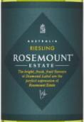 若詩莊園鉆石標雷司令白葡萄酒(Rosemount Estate Diamond Label Riesling, South Australia, Australia)