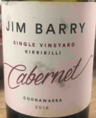 金百利酒莊單一園里比利赤霞珠紅葡萄酒(Jim Barry Single Vineyard Kirribilli Cabernet, Coonawarra, Australia)