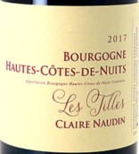 克萊爾·諾丁酒莊蒂樂（上夜丘村）紅葡萄酒(Claire Naudin Les Tilles, Bourgogne Hautes Cotes de Nuits, France)