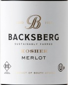 貝克斯堡蔻修梅洛紅葡萄酒(Backsberg Kosher Merlot, Paarl, South Africa)