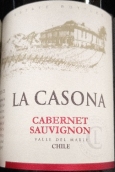 卡索娜酒庄赤霞珠红葡萄酒(La Casona Cabernet Sauvignon, Maule Valley, Chile)