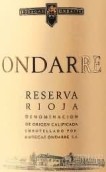 翁達柯雷酒莊珍藏紅葡萄酒(Grupo Olarra Bodegas Ondarre Reserva, Rioja DOCa, Spain)