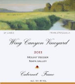 翼峽谷酒莊品麗珠干紅葡萄酒(Wing Canyon Vineyard Cabernet Franc, Mount Veeder, USA)