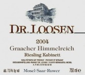 露森格拉齊仙境園雷司令小房酒(Dr. Loosen Graacher Himmelreich Riesling Kabinett, Mosel, Germany)