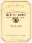 Domaine Marcel Deiss Pinot Gris, Alsace, France