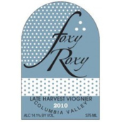 福克?！ぢ蹇讼Ｍ硎站S歐尼白葡萄酒(Foxy Roxy Late Harvest Viognier, Columbia Valley, USA)