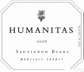 Humanitas Sauvignon Blanc, Monterey County, USA