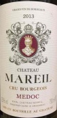 梅爾酒莊紅葡萄酒(Chateau Mareil, Medoc, France)