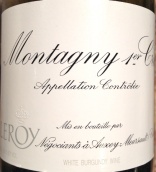 勒樺一級干白葡萄酒（蒙塔尼）(Domaine Leroy Premier Cru, Montagny, France)