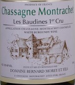 本納德莫瑞父子酒莊寶迪尼（夏山-蒙哈榭一級園）白葡萄酒(Bernard Morey et Fils Les Baudines, Chassagne-Montrachet Premier Cru, France)